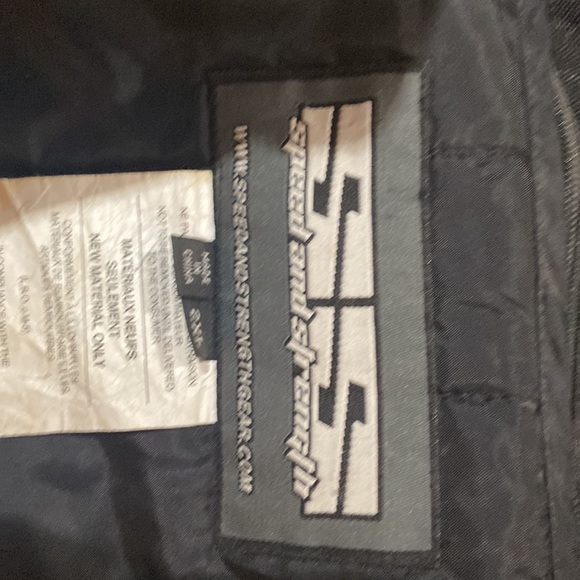 Motorcycle jacket Speed and Strength 2xl blue and black - Picture 4 of 4